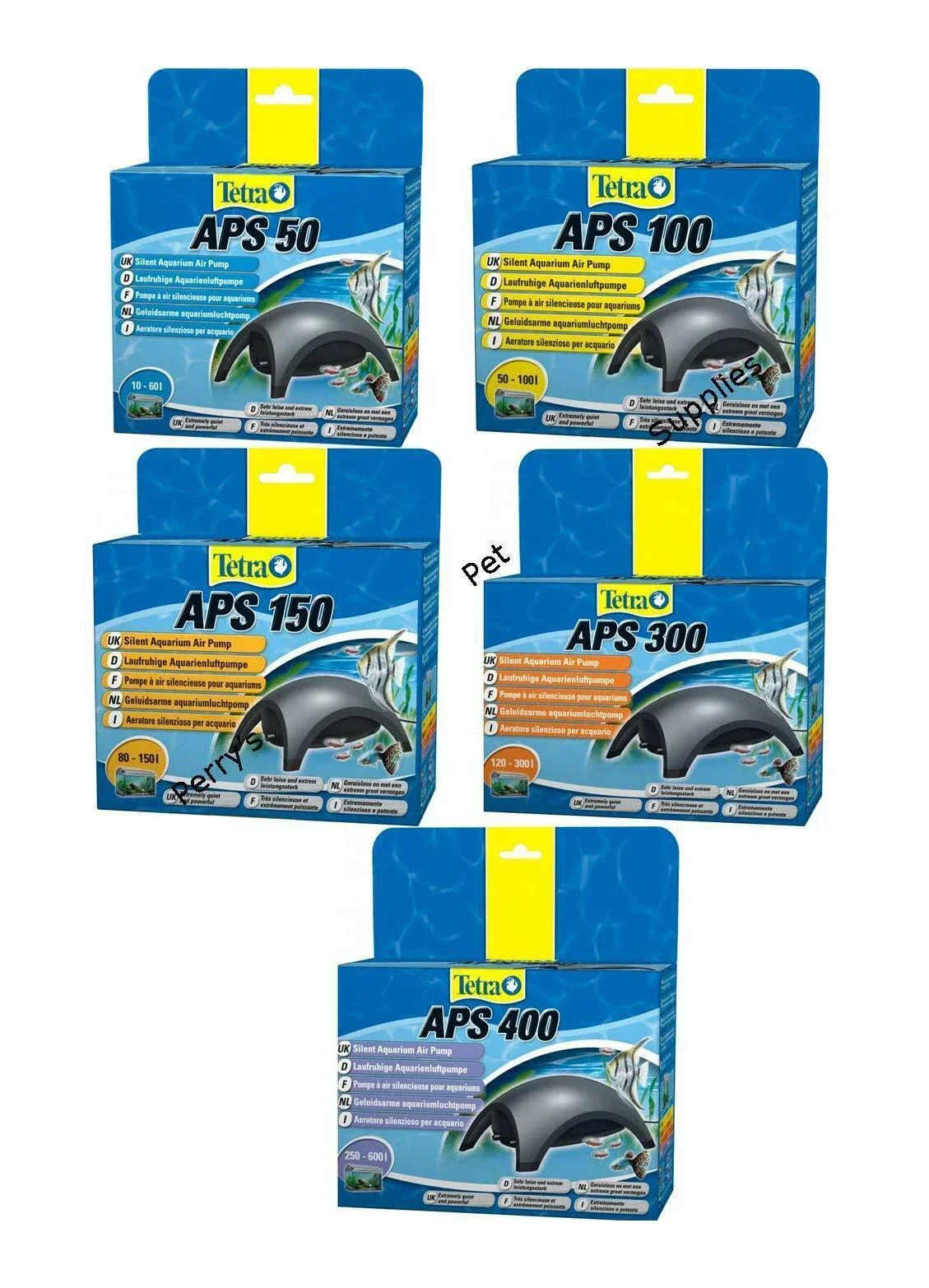 Tetra Fish In Aquarium - Tetra APS pompa powietrza 50 100
