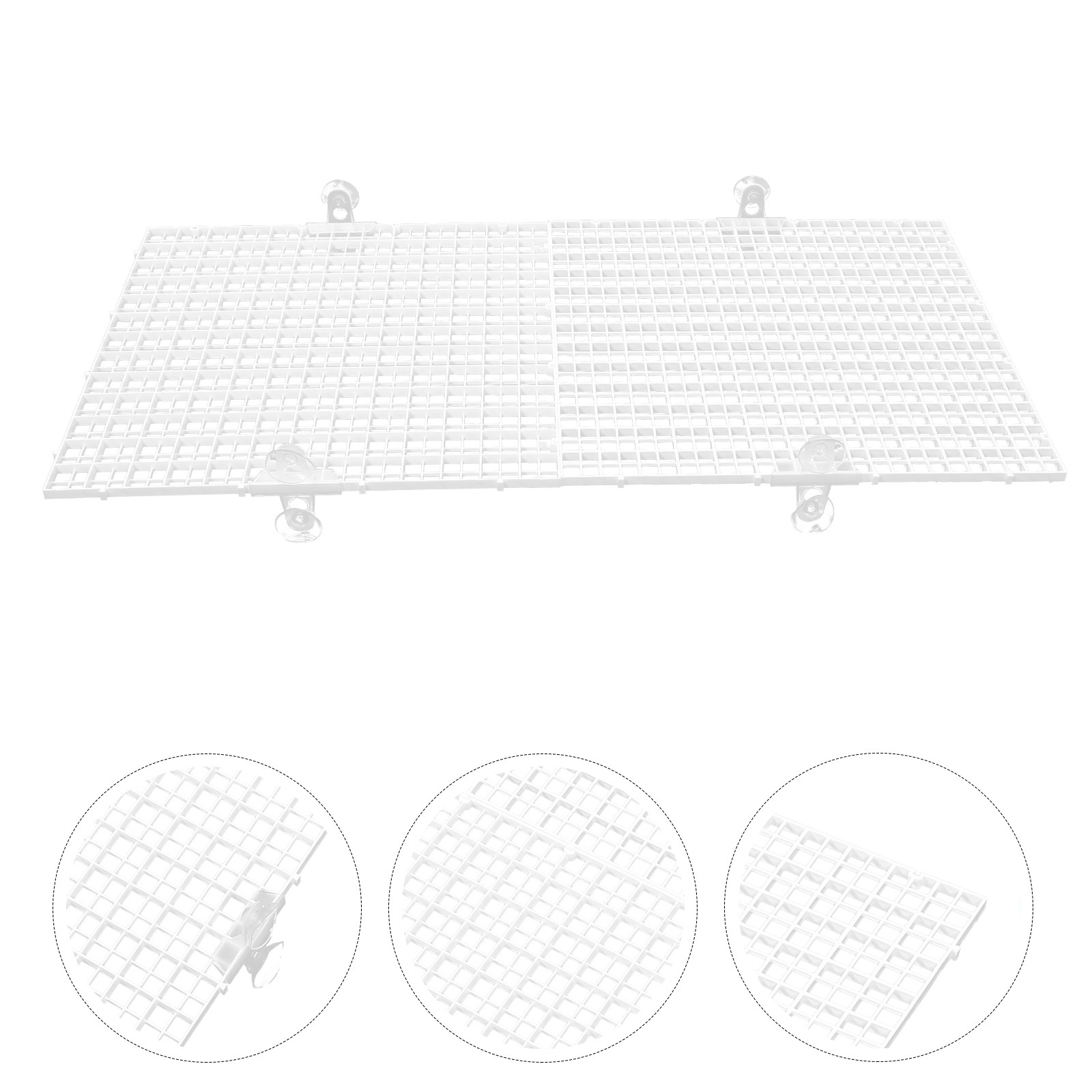 Aquarium Fish Net - 2 szt. przegroda do akwarium, plastikowa
