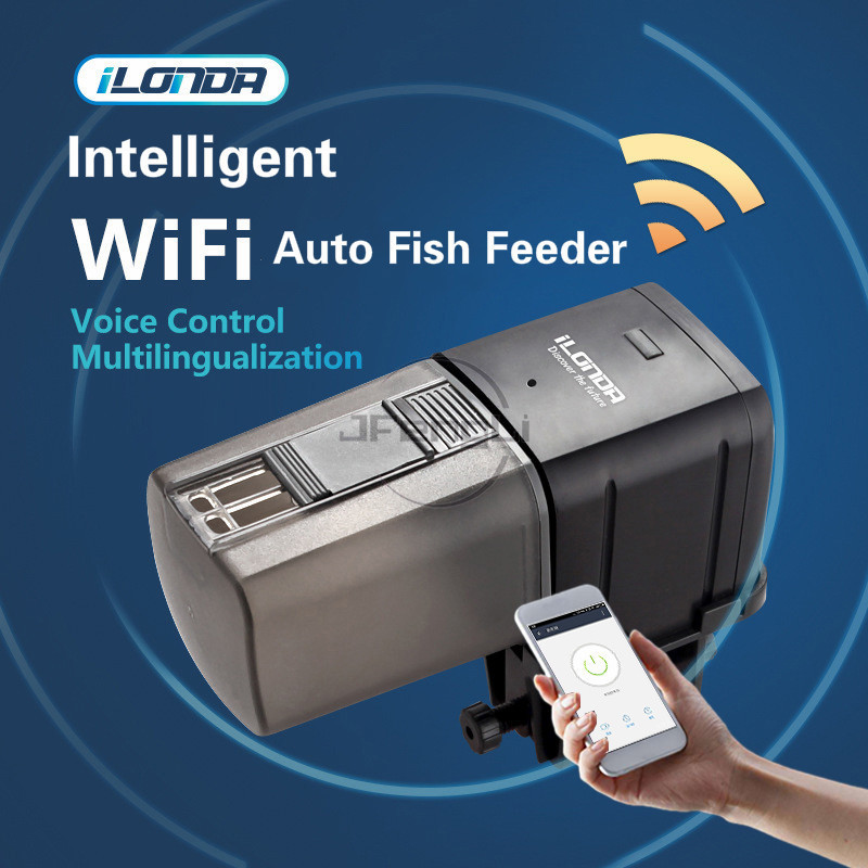 Aquarium Fish Feeder Automatic - Ilonda inteligentna aplikacja Wifi karmnik dla