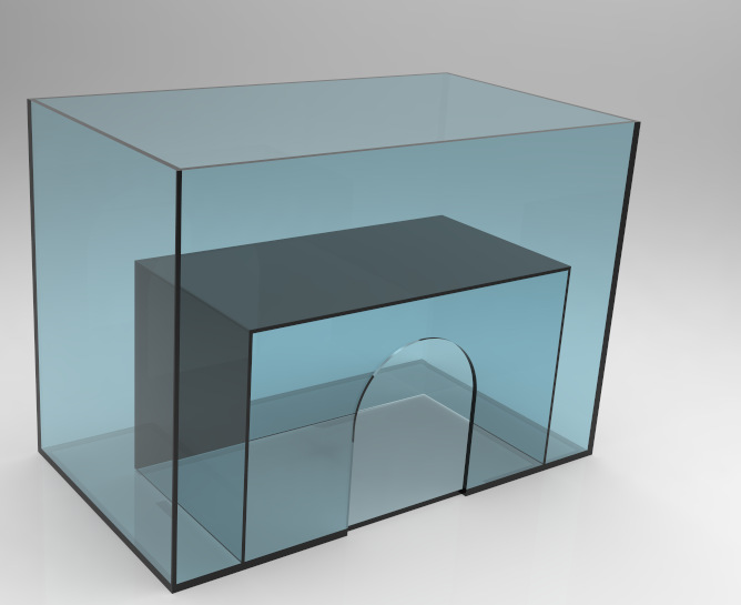 Domek dla kota i akwarium-zaba – Fish Toys For Aquarium recenzja i cena