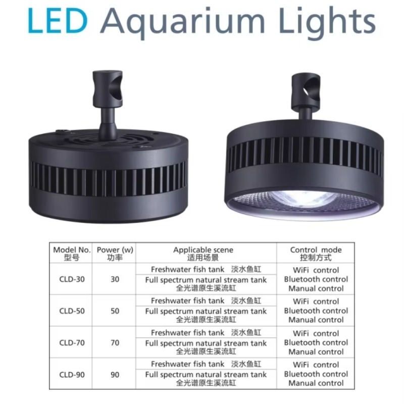 Jecod CLD Lampa LED do akwariu – Aquarium Fish Light Lamp recenzja i cena