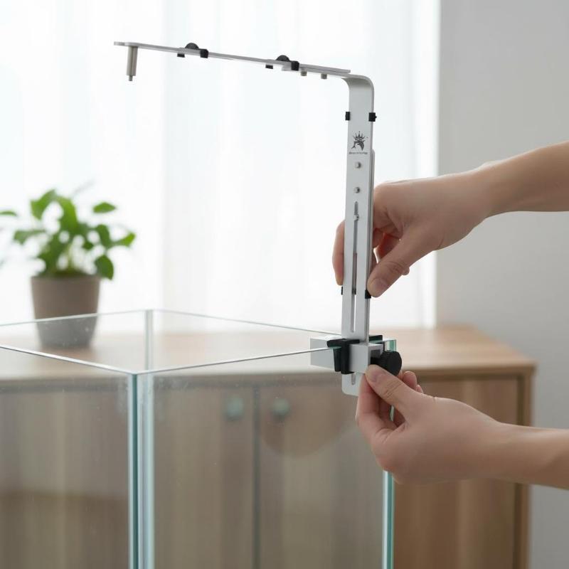 Nowy uchwyt na lampę do akwari – Aquarium Fish Light Lamp recenzja i cena