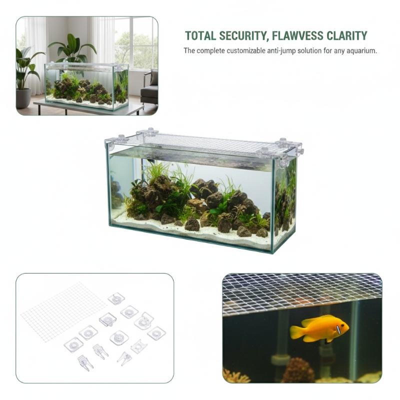 1 szt. Siatka zabezpieczająca  – Aquarium Fish Net recenzja i cena