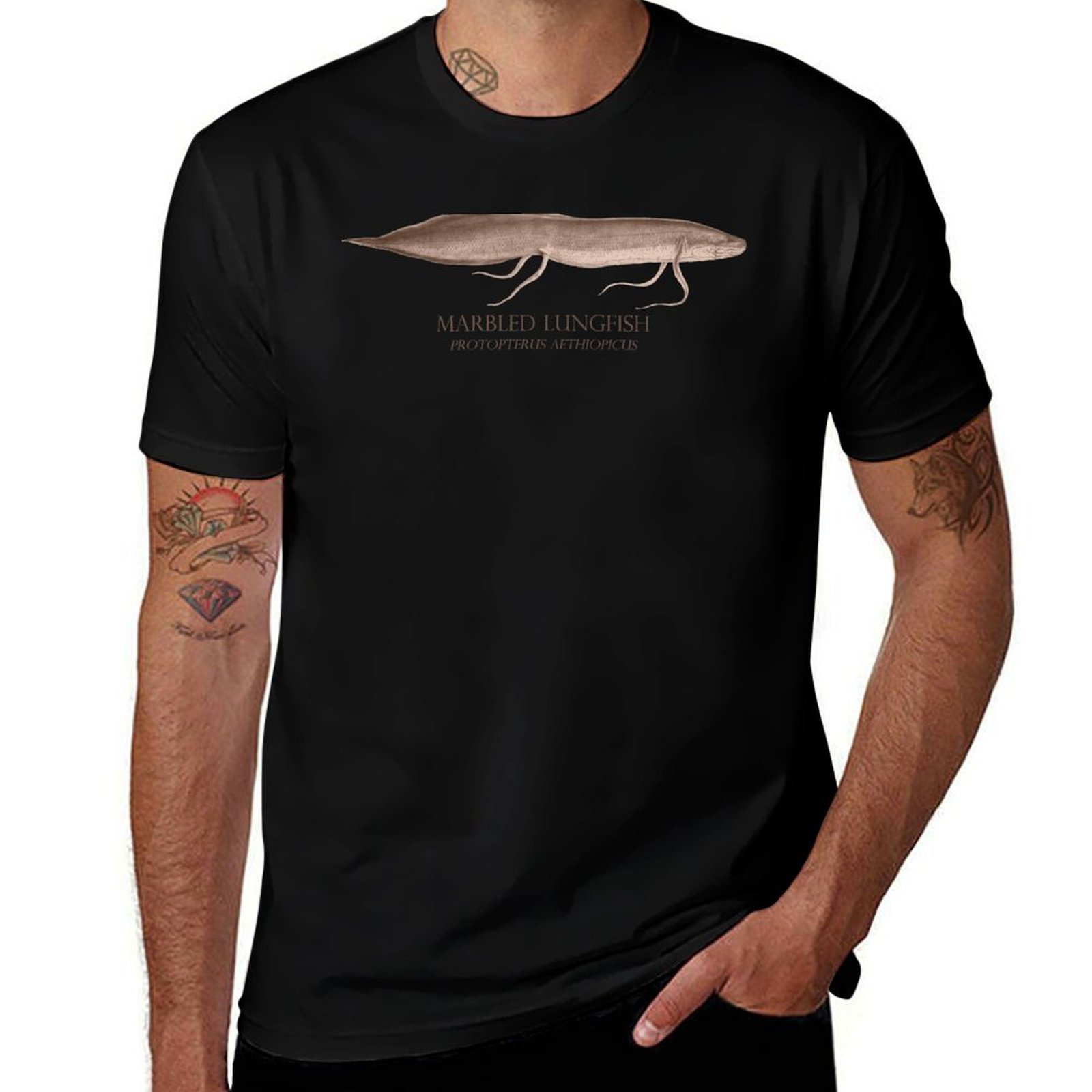 Koszulka Lungfish Protopterus  – Aquarium Fish Monster recenzja i cena