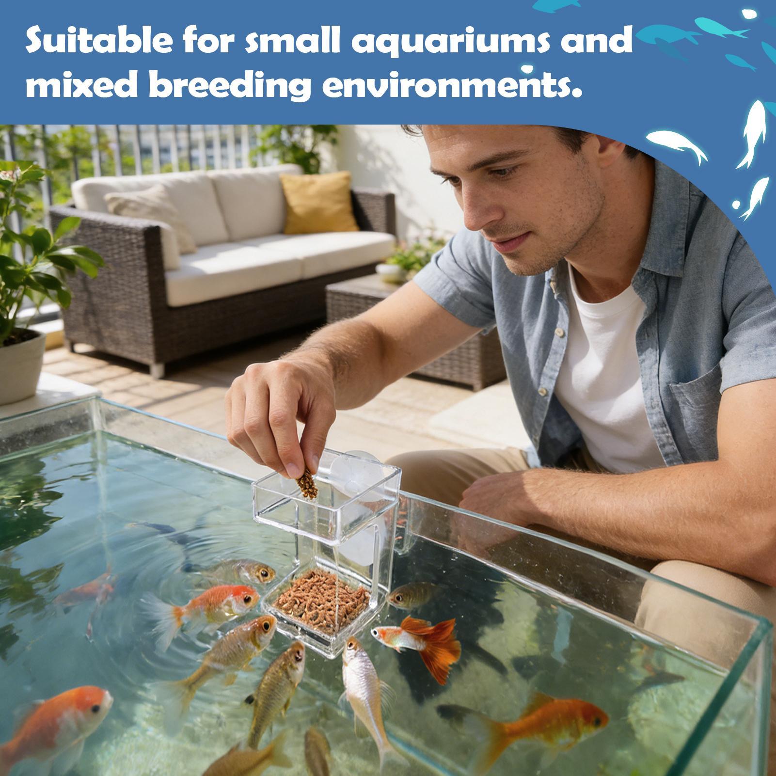 Podajnik do akwarium z przyssa – Tetra Fish In Aquarium recenzja i cena