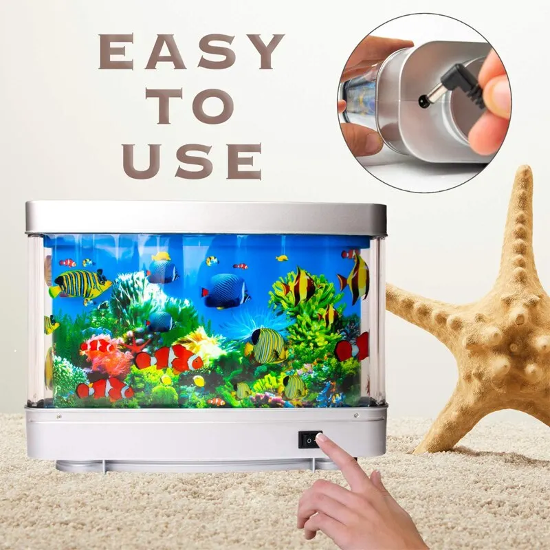 Tropikalne lampy do akwarium S – Fish Toys For Aquarium recenzja i cena