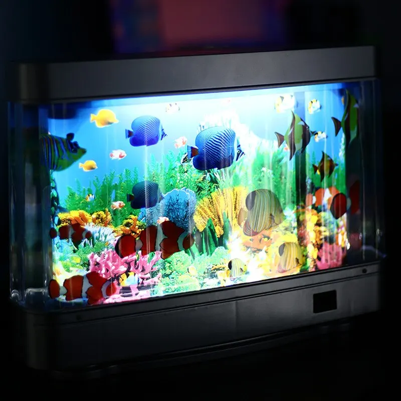 Tropikalne lampy do akwarium S – Fish Toys For Aquarium recenzja i cena