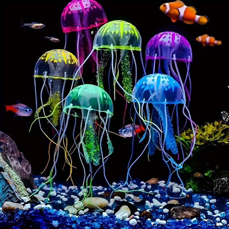 Świecące Meduzy Symulacyjne 2  – Fish Toys For Aquarium recenzja i cena