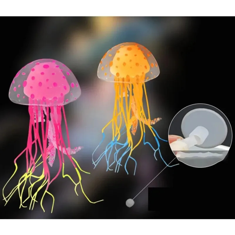 Sztuczne pływanie Luminous med – Fish Toys For Aquarium recenzja i cena