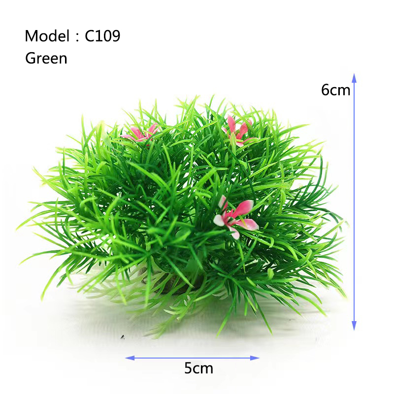 Sztuczne szerokie krótkie akwa – Aquarium Fish Green recenzja i cena