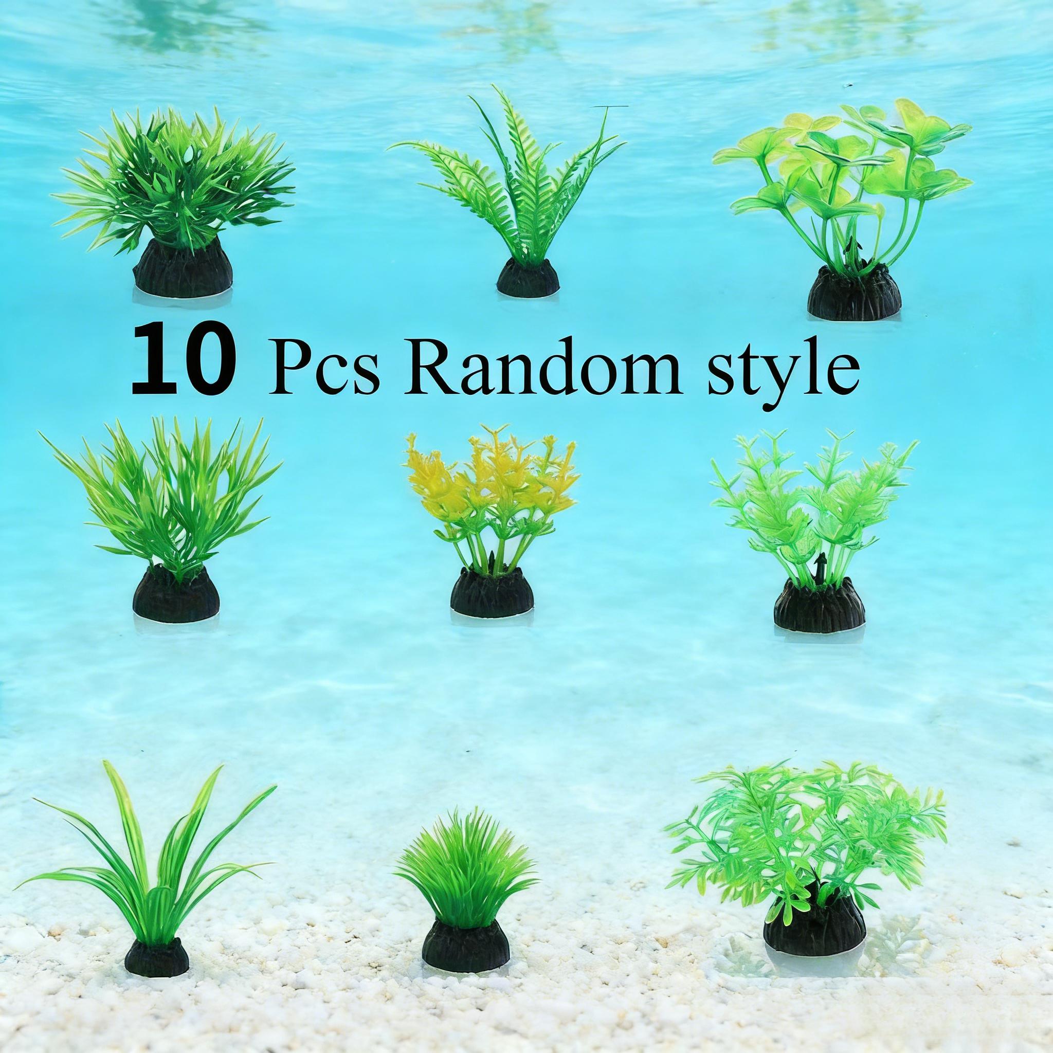 10 szt. Zielone sztuczne rośli – Aquarium Fish Green recenzja i cena