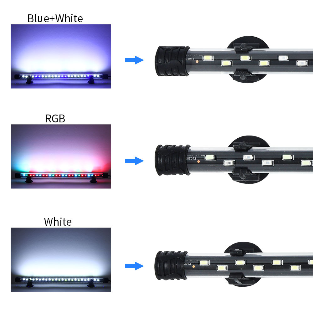 90-260V oświetlenie do akwariu – Aquarium Fish Light Lamp recenzja i cena