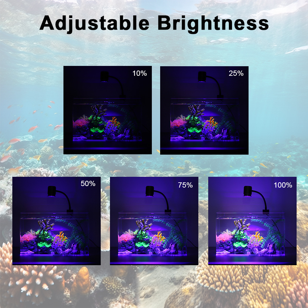 Lampa LED do akwarium, pełne s – Aquarium Fish Light Lamp recenzja i cena