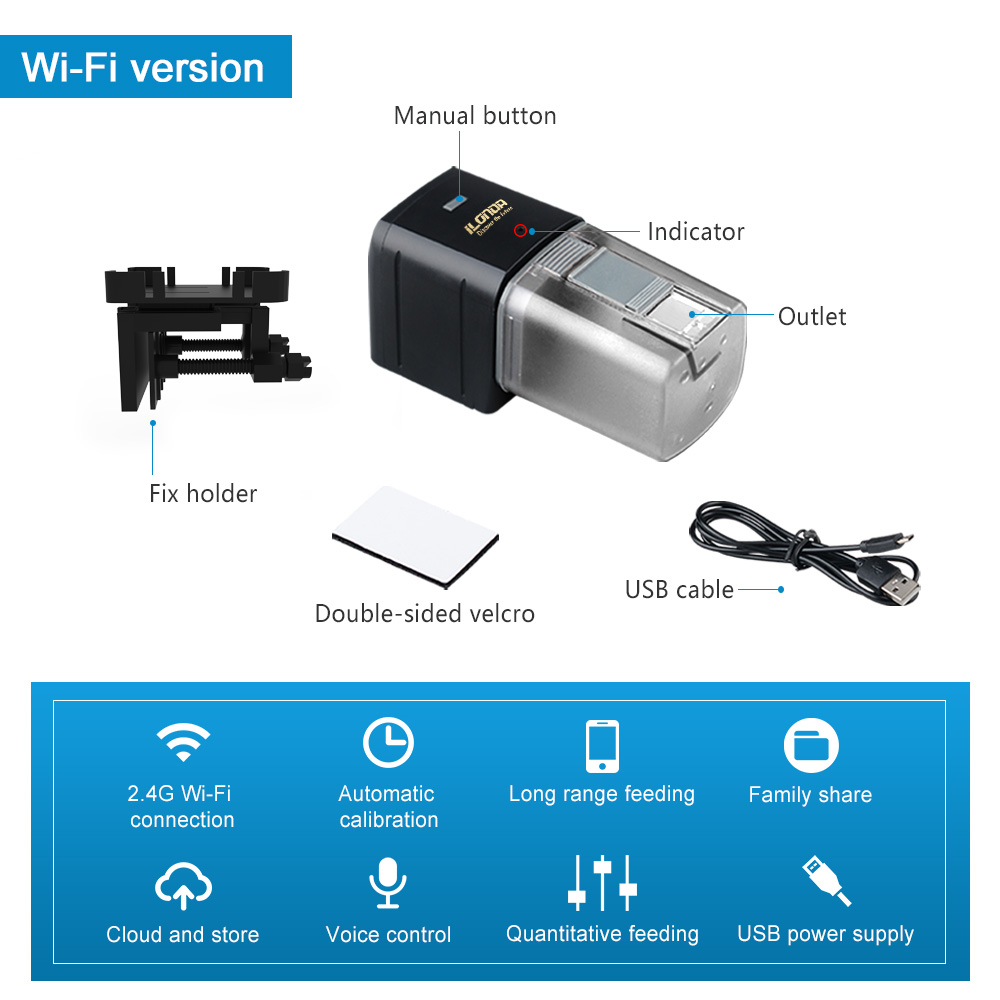 Automatyczny karmnik dla ryb W – Aquarium Fish Feeder Automatic recenzja i cena